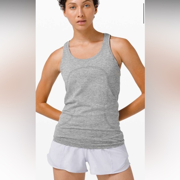 Lululemon Swiftly Tech Racerback‎ 2.0 Slate / White - Picture 7 of 8